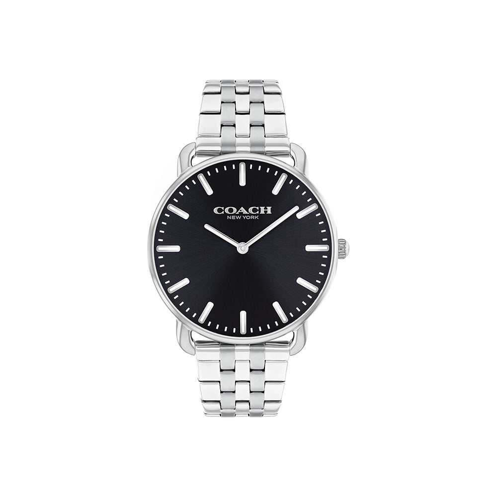 طقم ساعات كوتش إليوت تصميم كلاسيكي مينا أسود COH-0047/PAIR