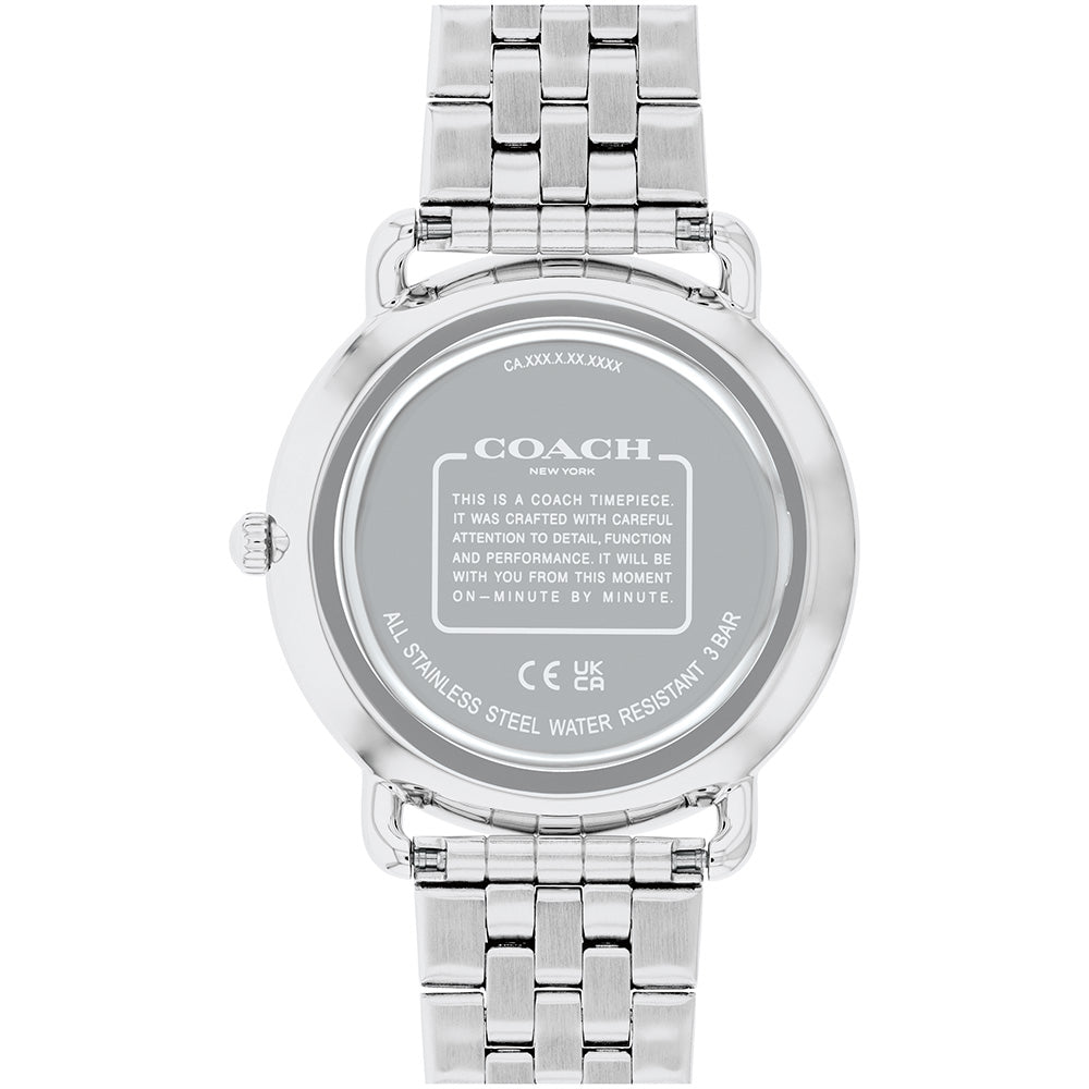 طقم ساعات كوتش إليوت تصميم كلاسيكي مينا أسود COH-0047/PAIR