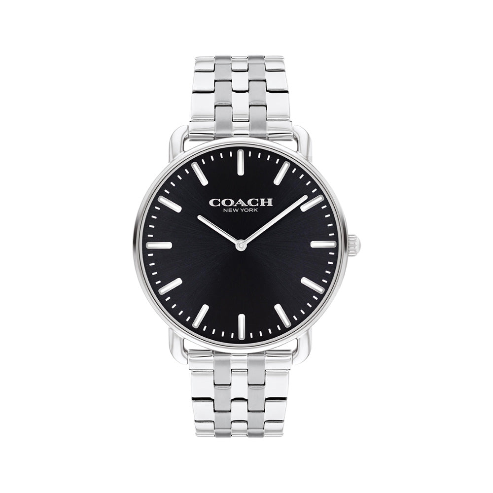 طقم ساعات كوتش إليوت تصميم كلاسيكي مينا أسود COH-0047/PAIR