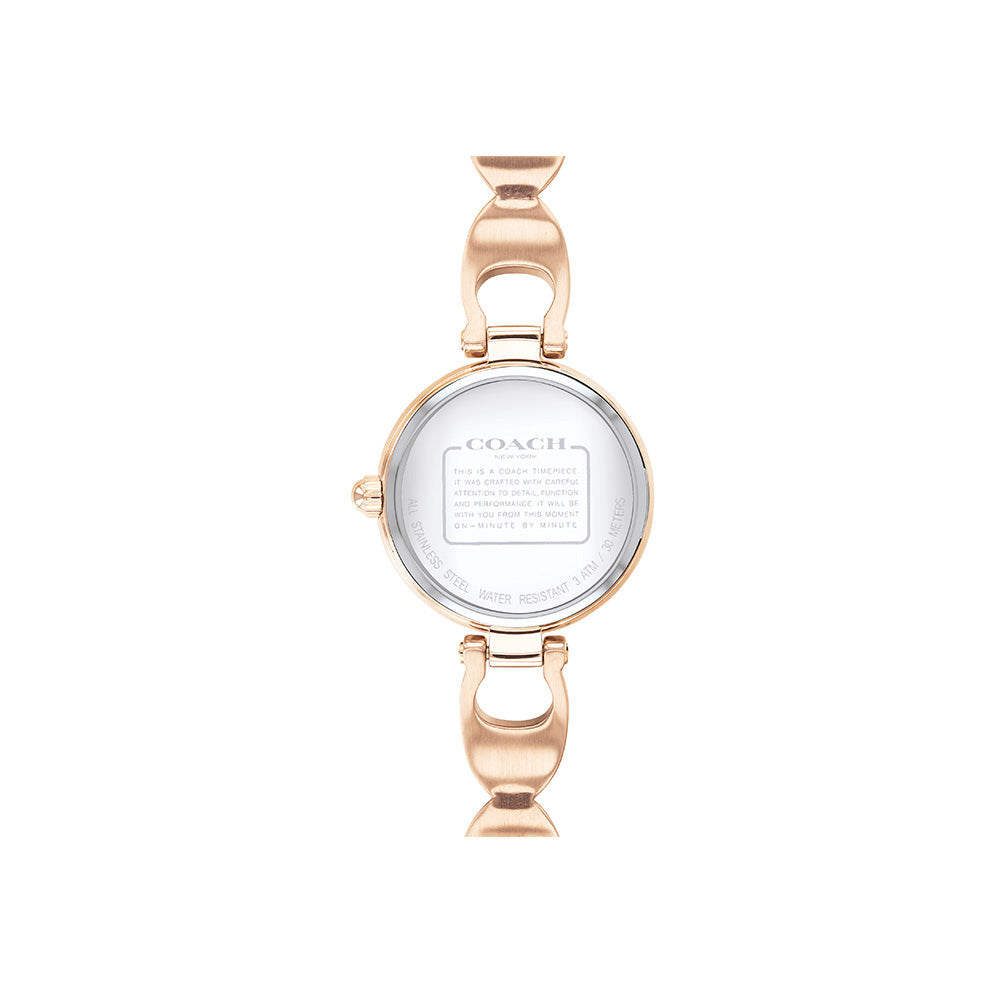 ساعة كوتش النسائية بارك مينا روز قولد كريستال COH-0049
