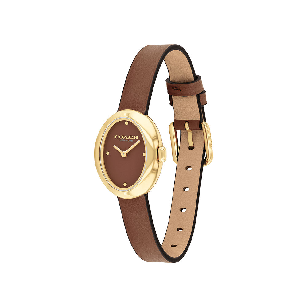 ساعة كوتش النسائية سامي مينا بني COH-0088