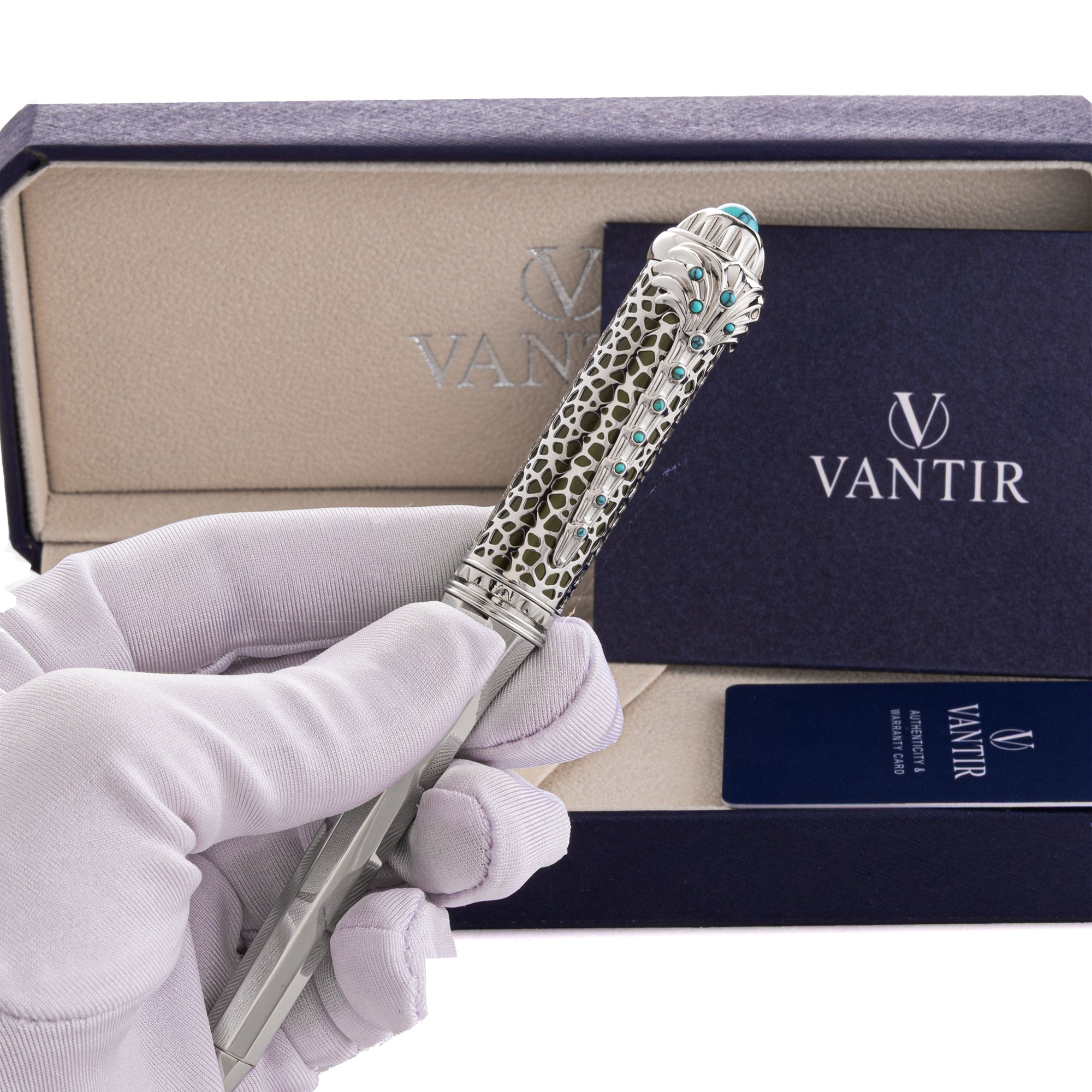 Vantair Karawan Green Pen with Custom Design VNTPEN-0007