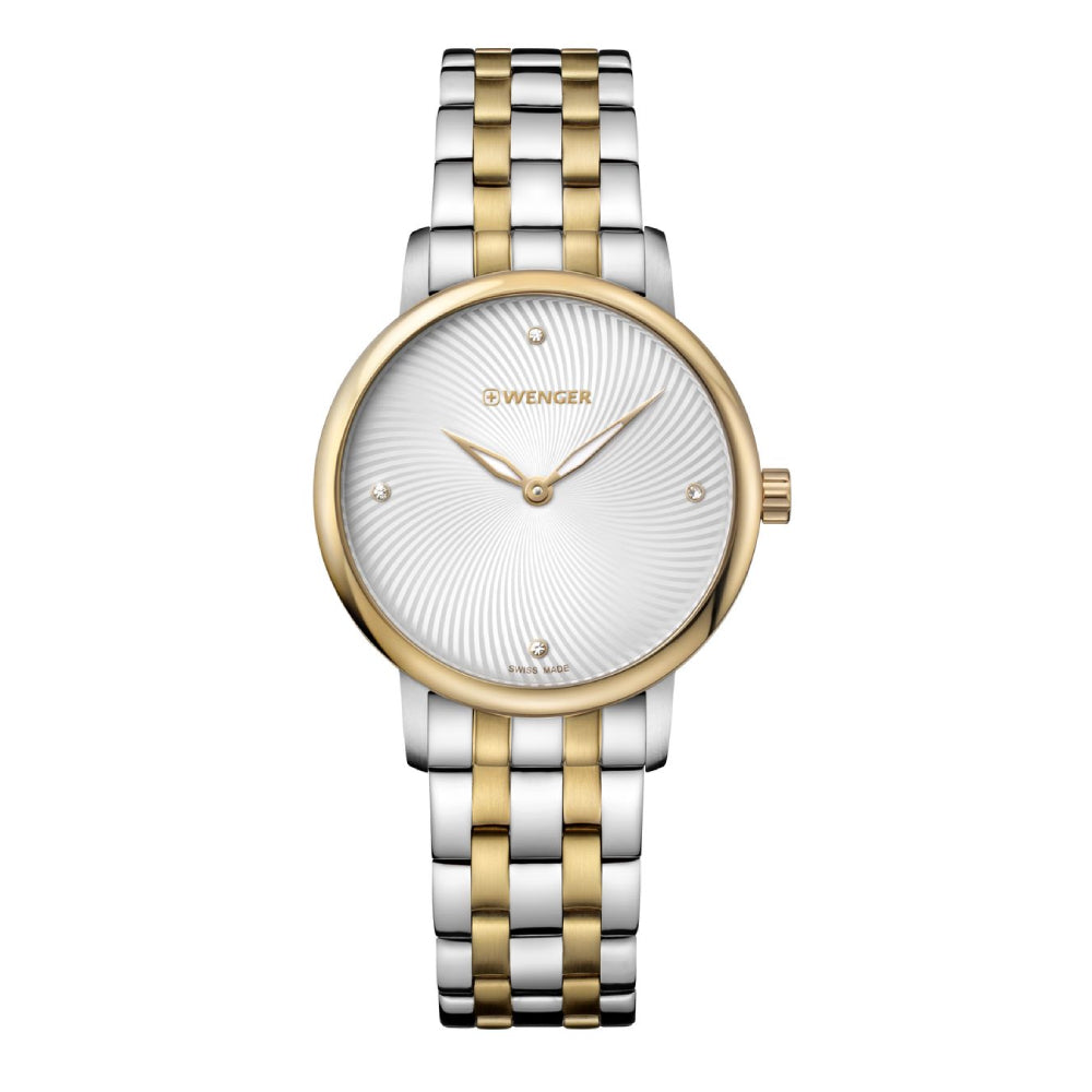 Wenger Women's Quartz Watch, Silver Dial - WNG-0019