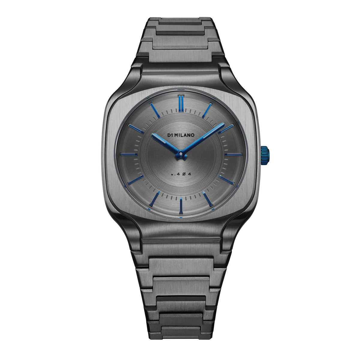 ساعة دي وان ميلانو الرجالية بحركة كوارتز ولون مينا رمادي - ML-0280