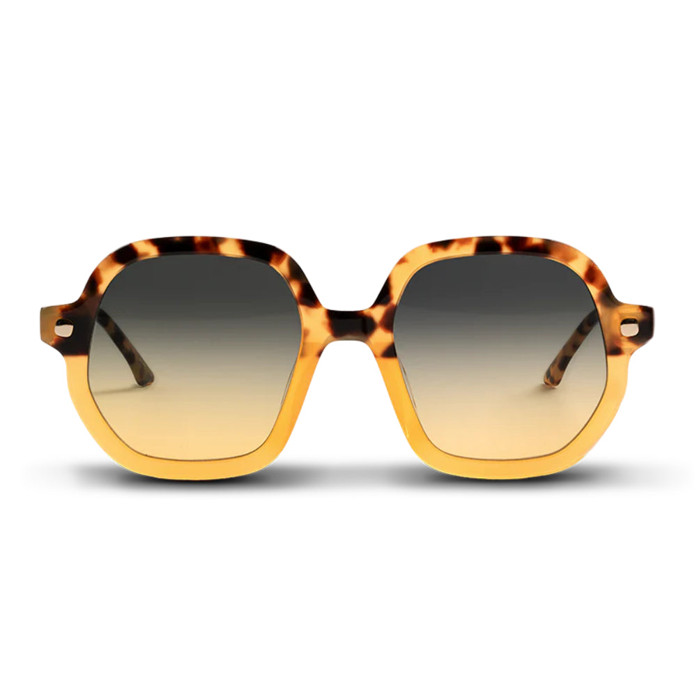 نظارات شمسية باللون الأصفر للنساء من سيفين فرايداي - SFSG-0021