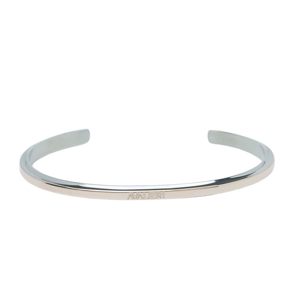 إسوارة باللون الذهبي الوردي (روز جولد) وفضي للنساء من أفاليري - AVCF-0001