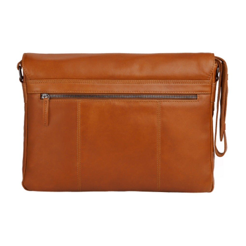 Davidoff Brown Messenger Bag - DFC MSGBAG-0006 (E/BR)