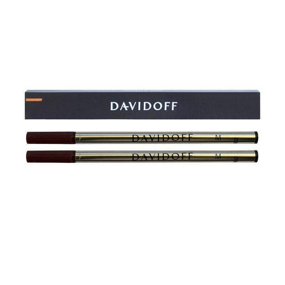 عبوة إعادة تعبئة أقلام كروية (رولربول) من دافيدوف - DFC RF-0001-2(2 Pcs -BK-BL)