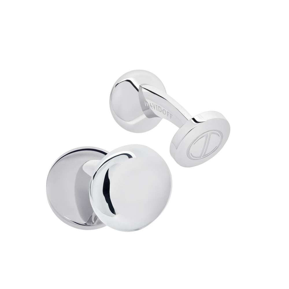 كبك باللون الفضي وأسود من دافيدوف - DFC C-0022(ROUND MINI SZ BK)