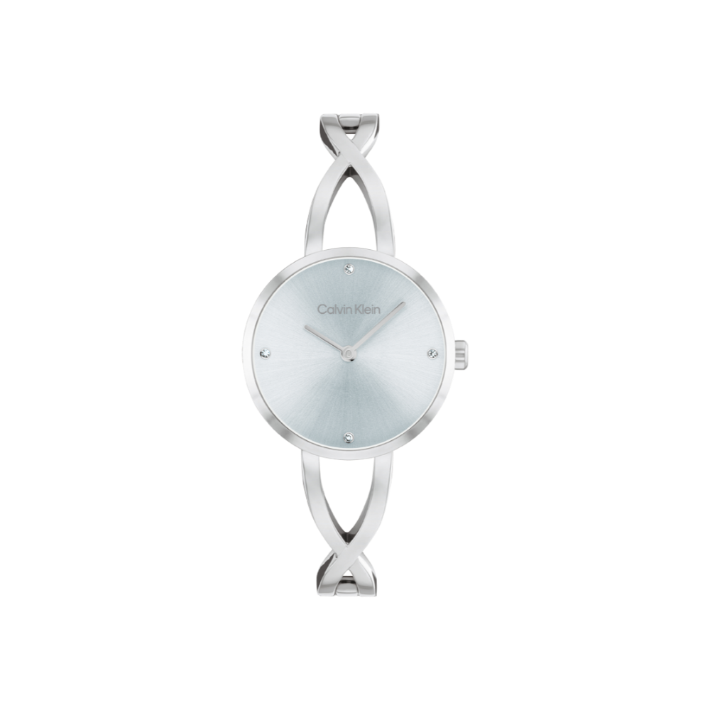 كالفن كلاين النسائية بحركة كوارتز أزرق ميناء CK-0121