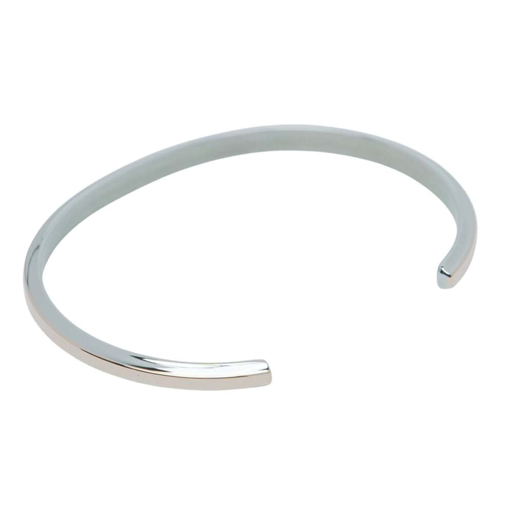 إسوارة باللون الذهبي الوردي (روز جولد) وفضي للنساء من أفاليري - AVCF-0001