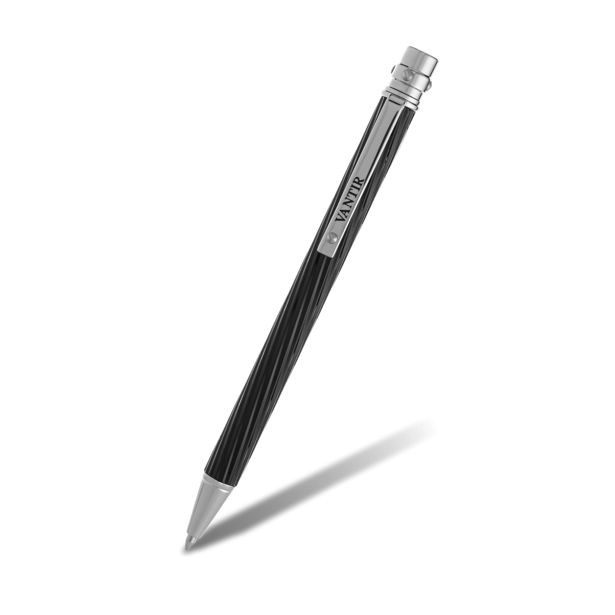 فانتيرقلم برنس اسود فضي بتصميم كستوم VNTPEN-0017