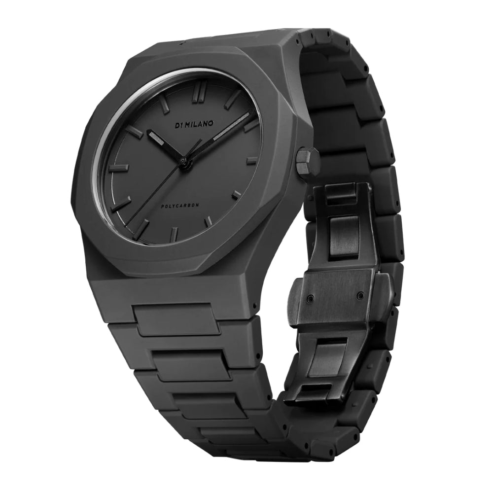 D1 Milano Shadow Polycarbonate Watch for Men and Women, Quartz Movement - ML-0103
