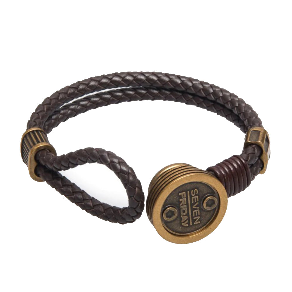 Sevenfriday Brown Bracelet For Men - SFBR-0003/SFBR-0002/SFBR-0001
