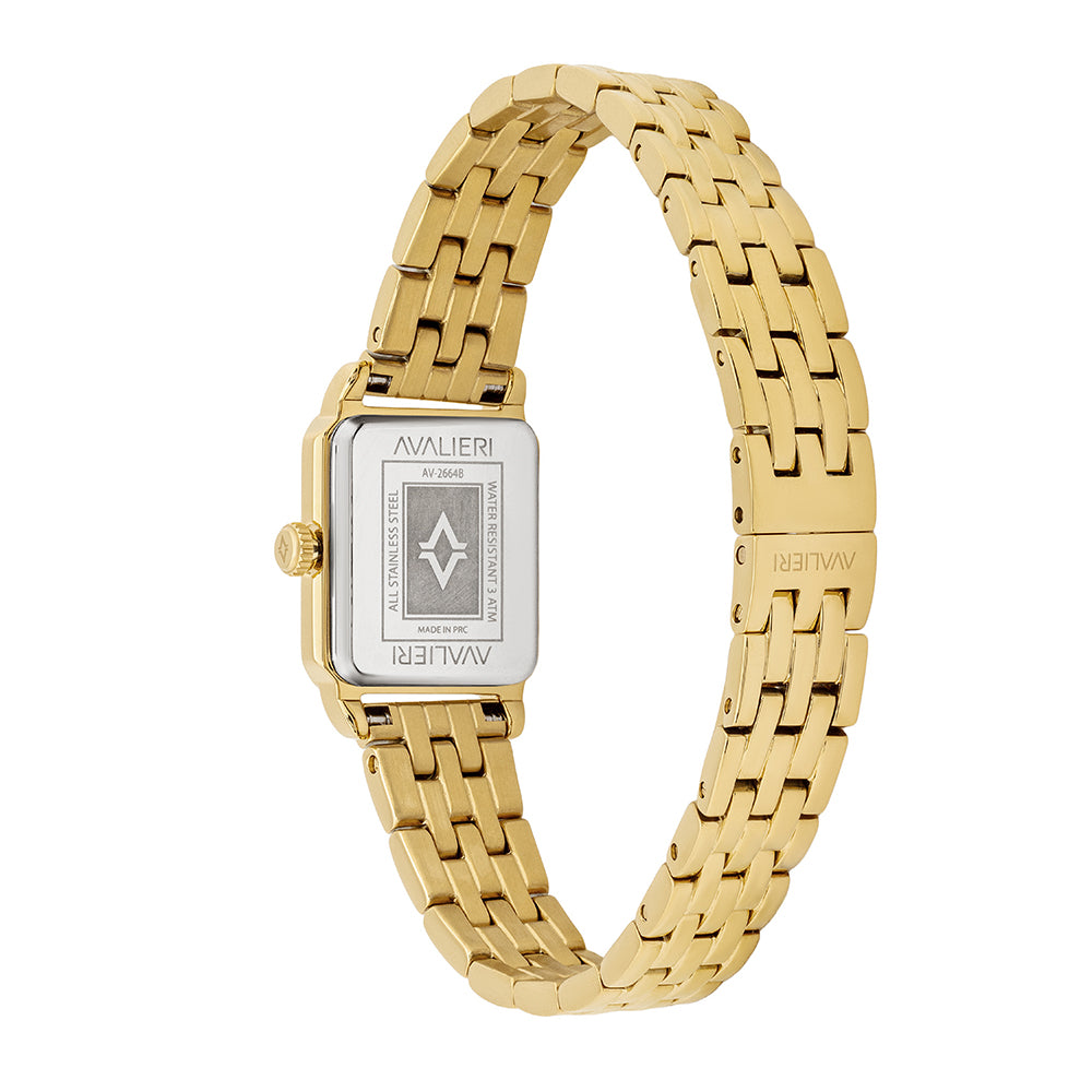 Avaleri Women's Quartz Watch with Champagne Dial - AV-2665B