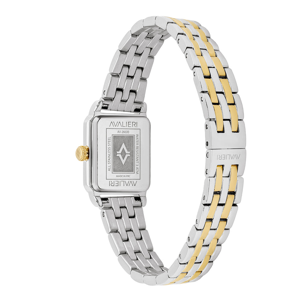 Avaleri Women's Quartz Watch with Silver Dial - AV-2663B