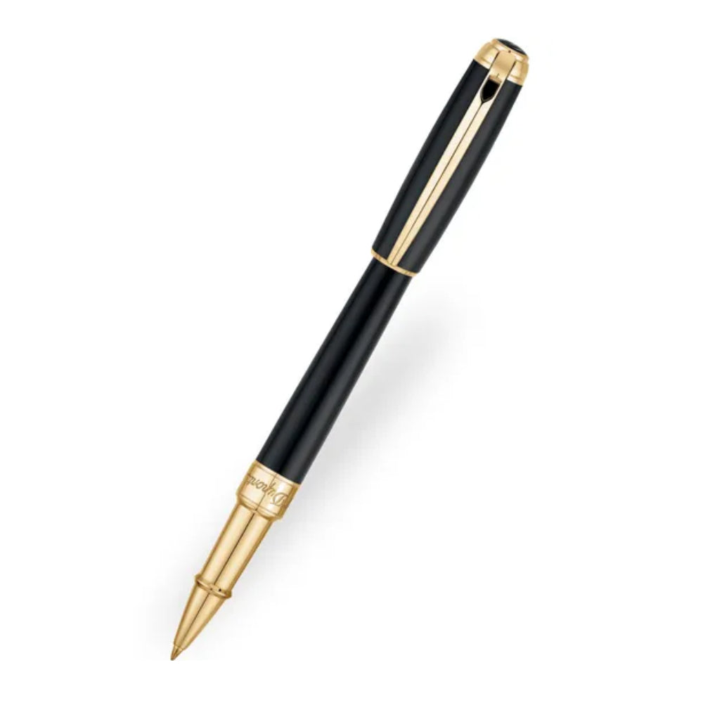 قلم باللون الأسود وذهبي من إس.تي.ديبونت - STDPPN-0014