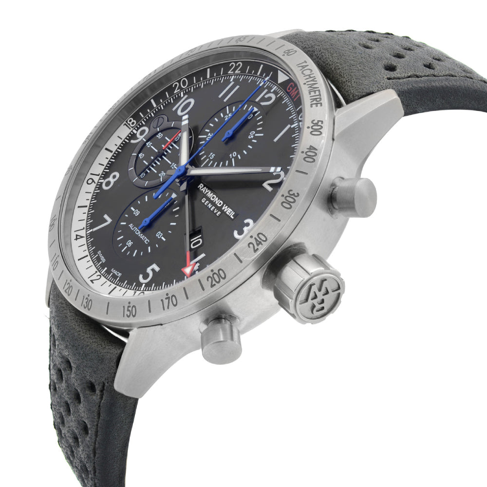 Raymond Weil Men's Automatic Movement Black Dial Watch - RW-0068