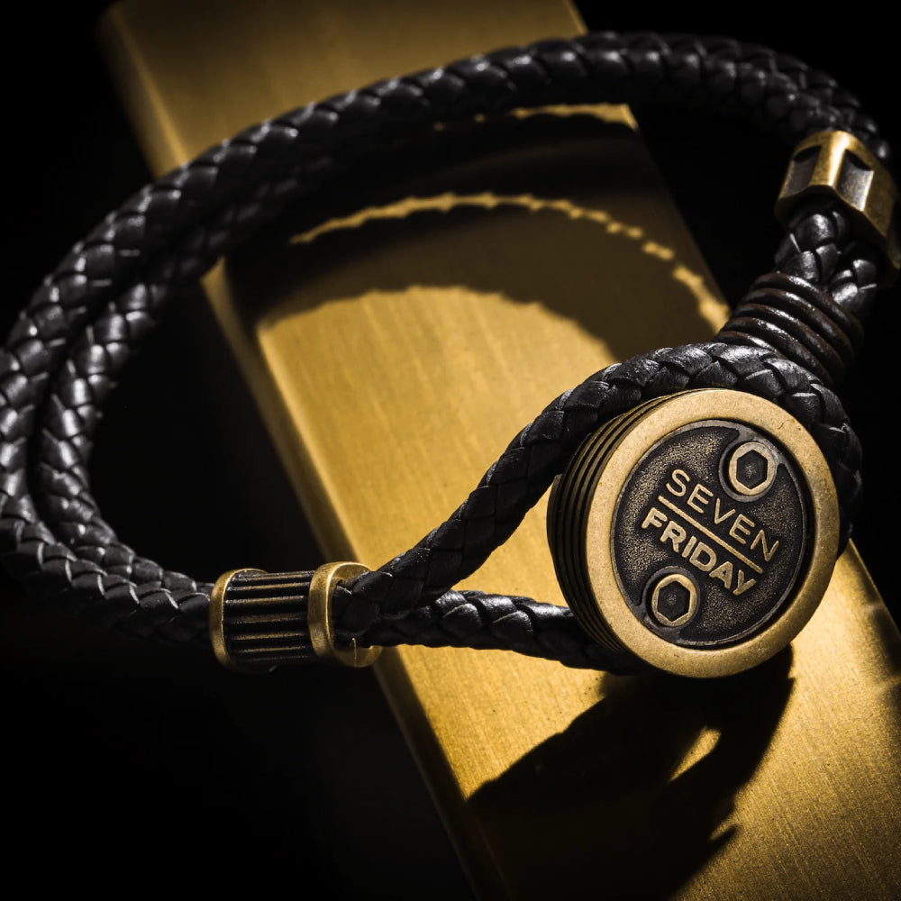 Sevenfriday Brown Bracelet For Men - SFBR-0003/SFBR-0002/SFBR-0001