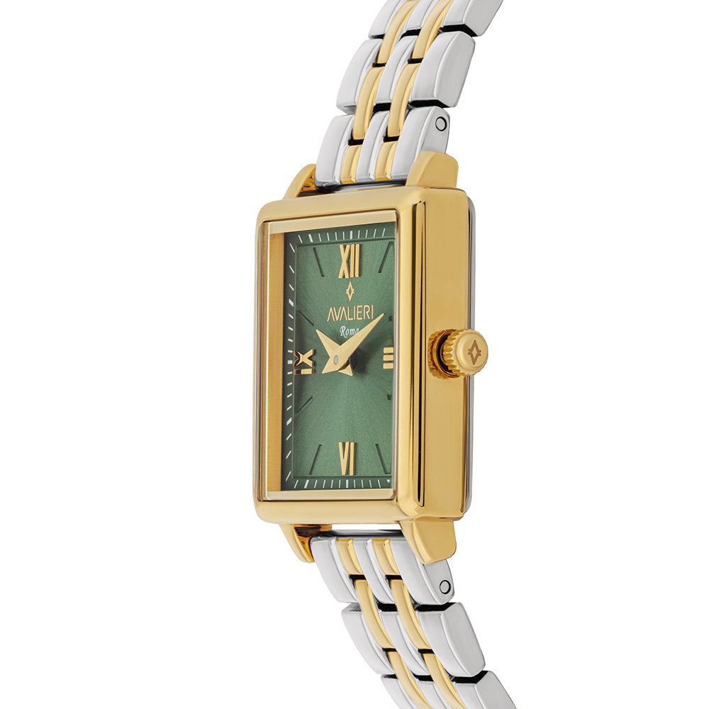 Avaleri Women's Quartz Watch with Green Dial - AV-2690B