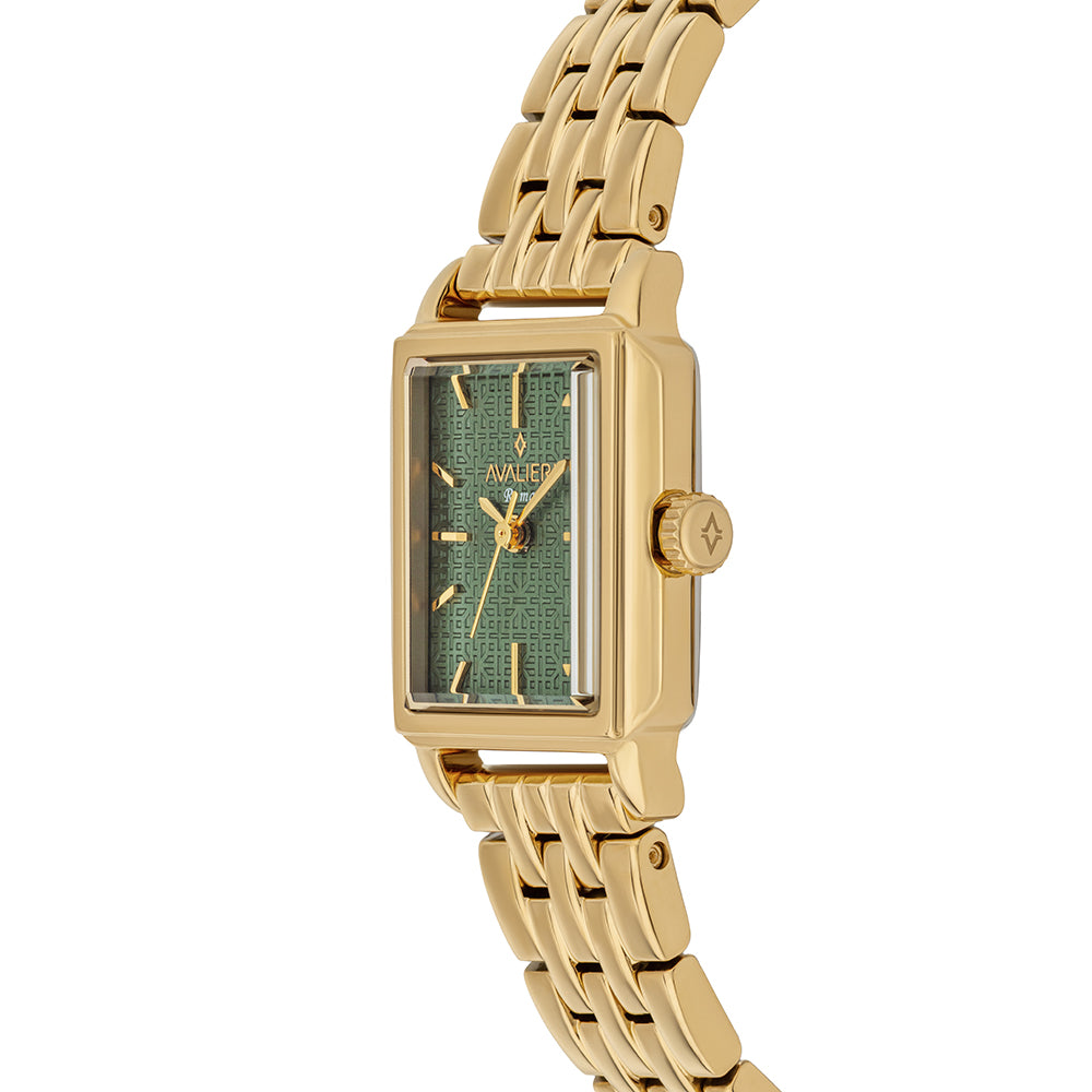 Avaleri Women's Quartz Watch with Green Dial - AV-2664B