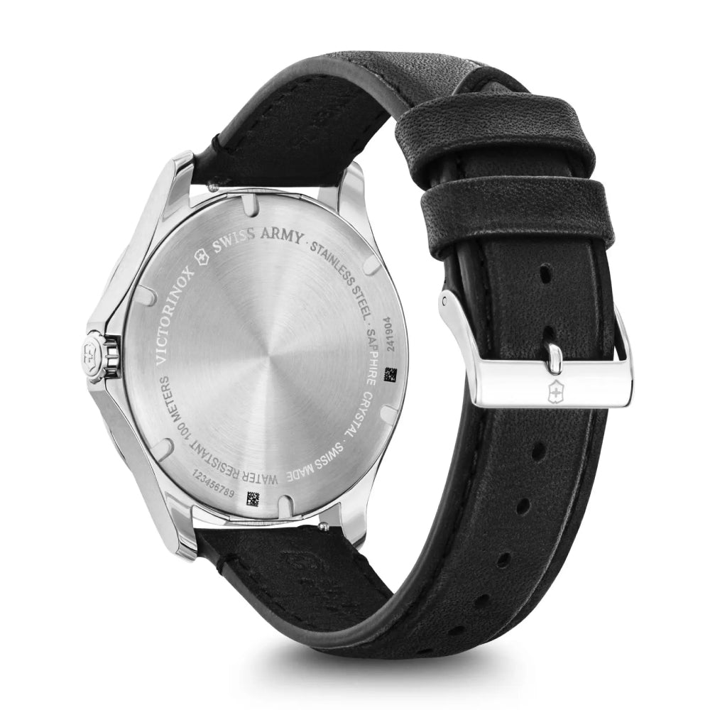 Victorinox Men's Black Dial Quartz Movement Set with Swiss Multi Tool - VTX-0125+SET