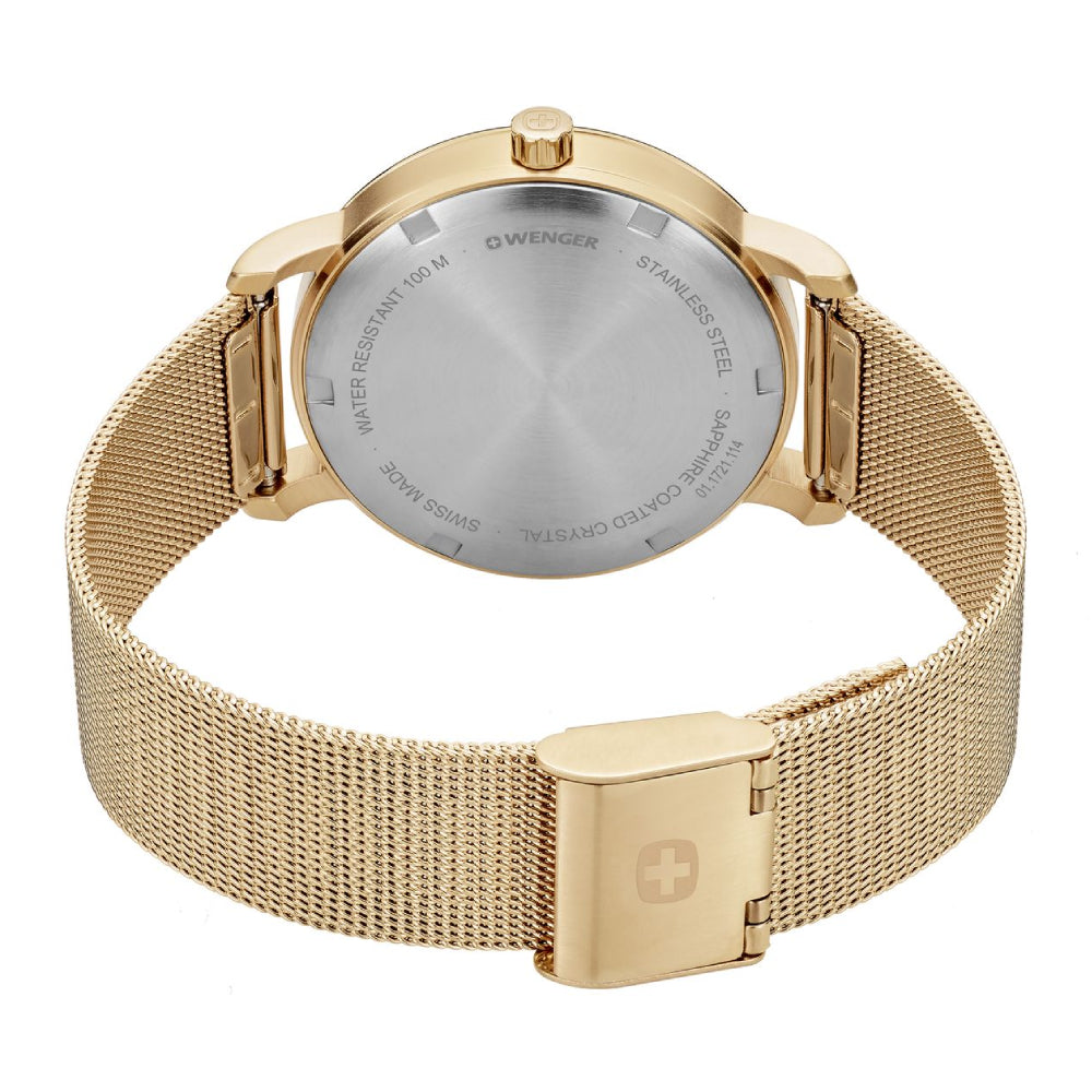 ساعة فينجر النسائية بحركة كوارتز ولون مينا فضي - WNG-0020