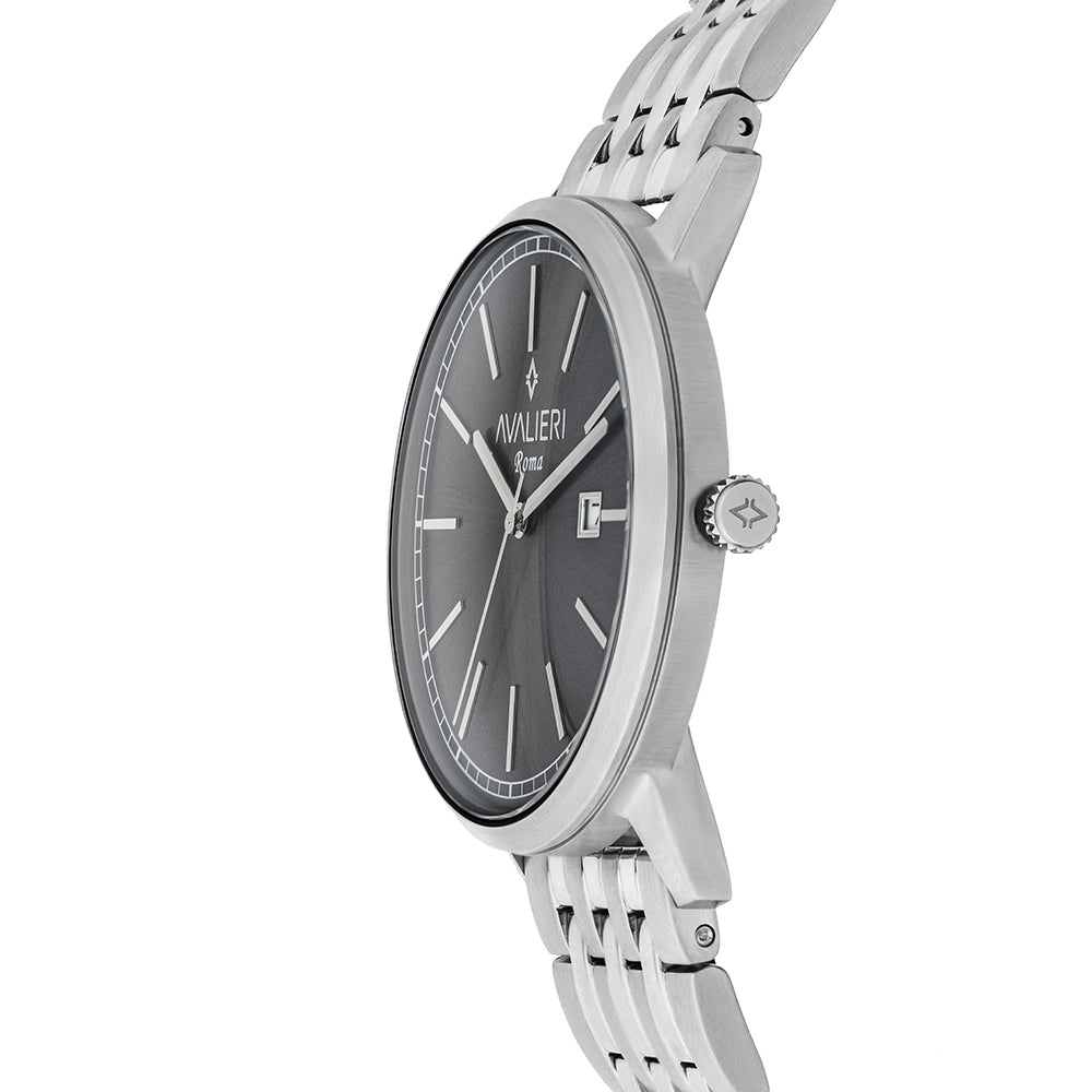 Avaleri Men's Quartz Watch with Cool Grey Dial - AV-2647B