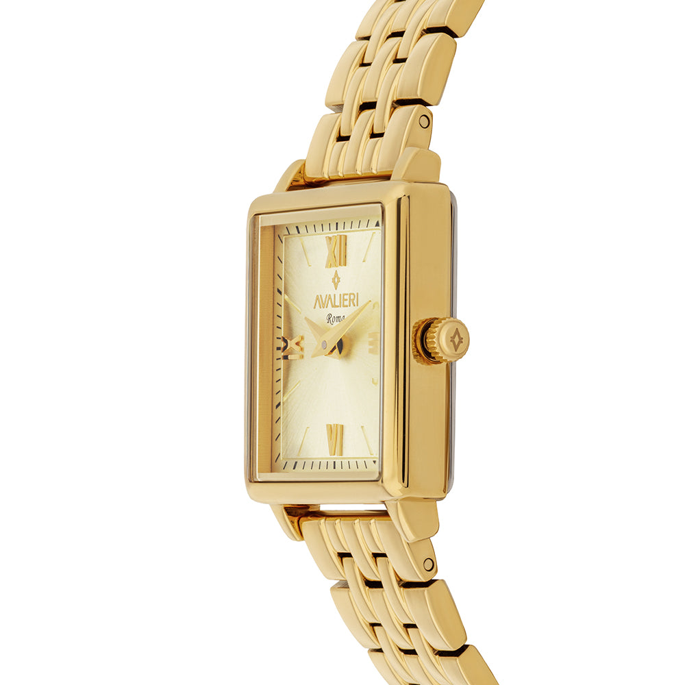 Avaleri Women's Quartz Watch with Champagne Dial - AV-2691B