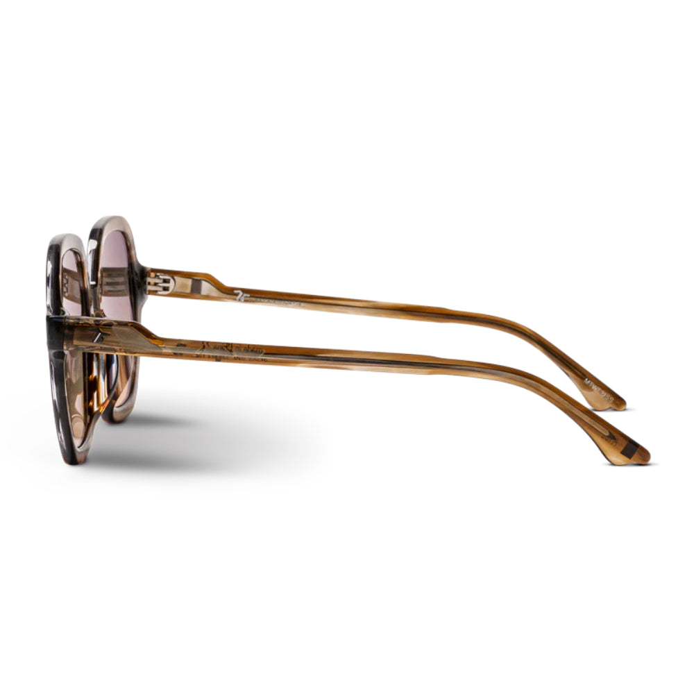 نظارات شمسية باللون البني للنساء من سيفين فرايداي - SFSG-0022