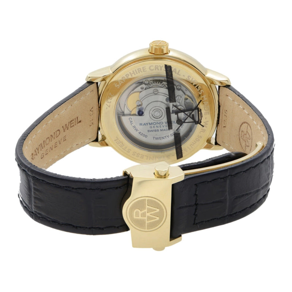 ساعة ريموند ويل الرجالية بحركة أوتوماتيكية ولون مينا فضي - RW-0004