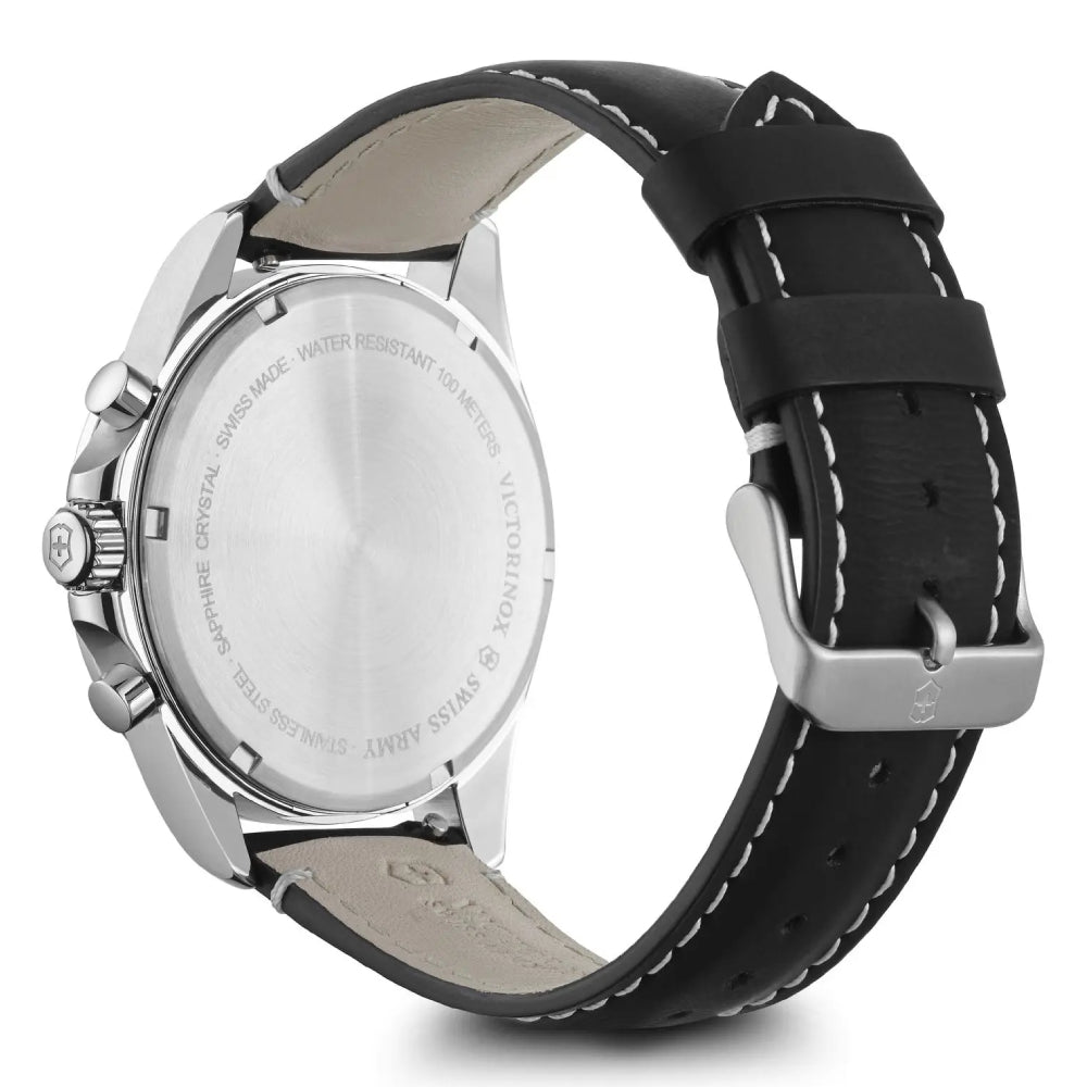 Victorinox Men's Quartz Black Dial Watch - VTX-0112