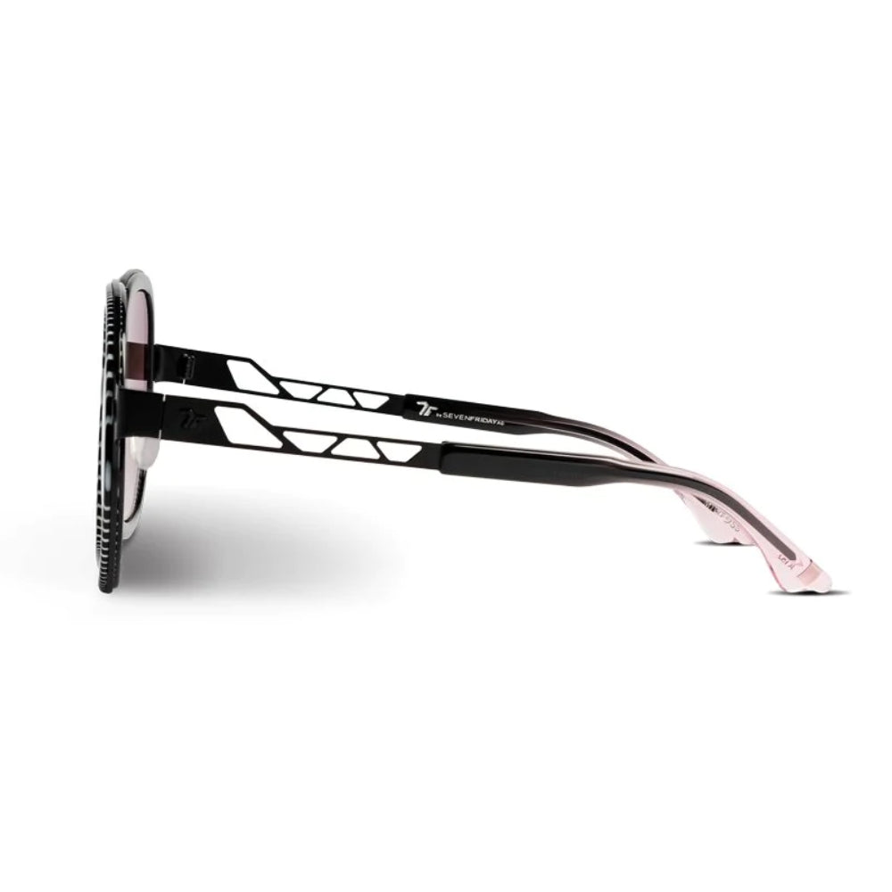 Sevenfriday Women's Black Zebra Sunglasses - SFSG-0019