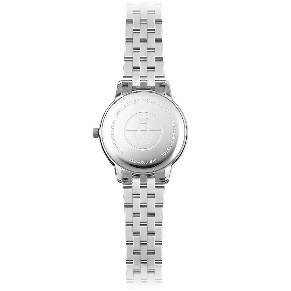 Raymond Weil Toccata Women's Quartz Watch with White Mother of Pearl Dial and Diamonds RW-0354 (DMND/11)