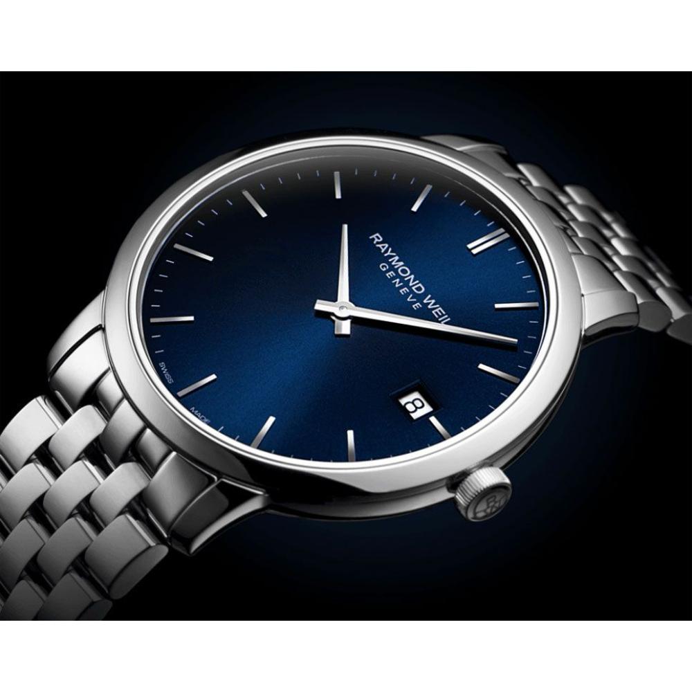 Raymond Weil Toccata Classic Men's Watch with Quartz Movement and Blue Dial – RW-0247