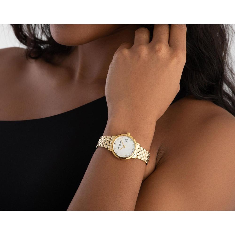 Raymond Weil Toccata Classic Women's Watch with Quartz Movement and White Mother of Pearl Dial – RW-0333 (DMND/11)