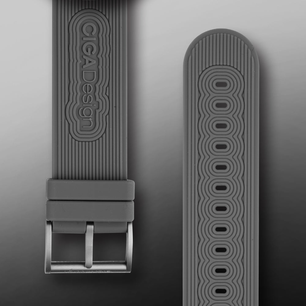 ساعة سيجا ديزاين الرجالية بحركة أوتوماتيكية وبمينا هيكل مكشوف - CIGA-0022