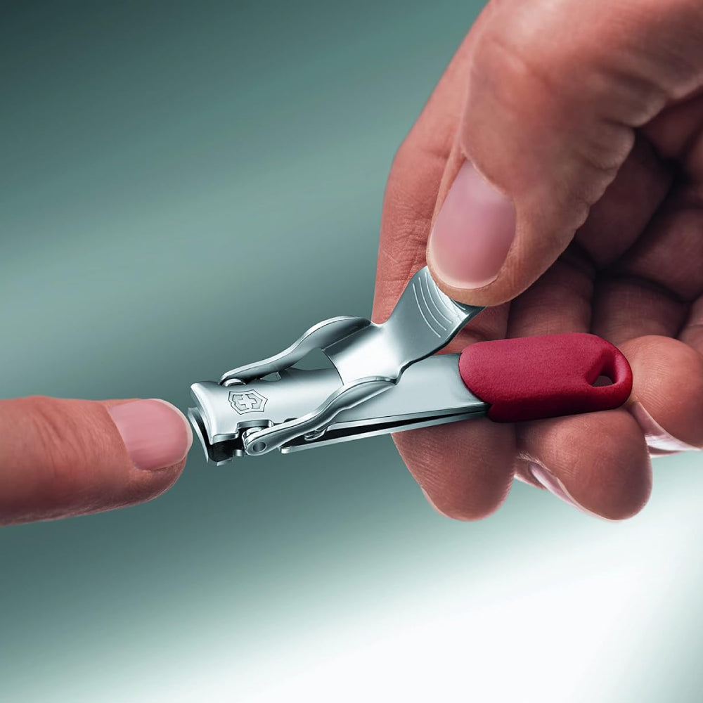 قصاصة أظافر باللون الأحمر من فيكتورينوكس - VTKF-0134