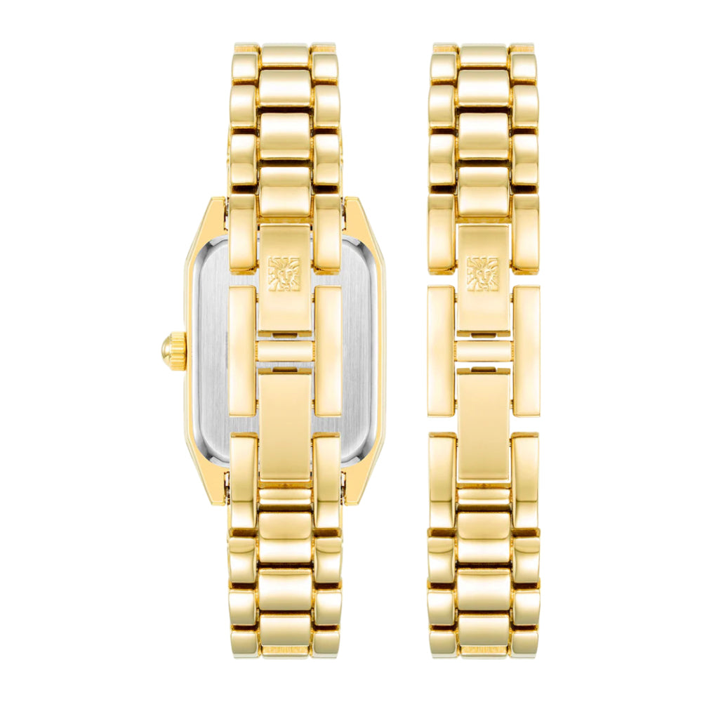 آن كلاين النسائية بمينا سوداء وحركة كوارتز - AK-0310+BR