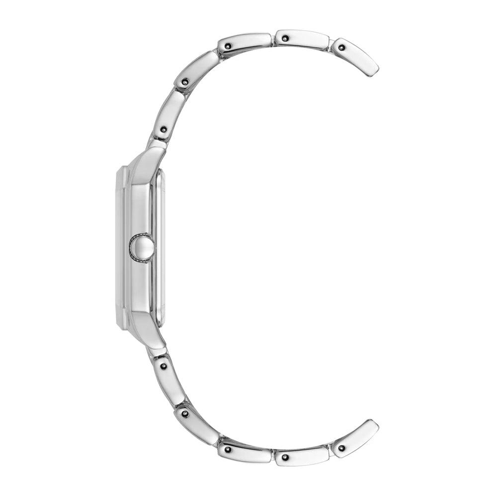 آن كلاين النسائية ميناء بلون فضي وحركة كوارتز - AK-0315