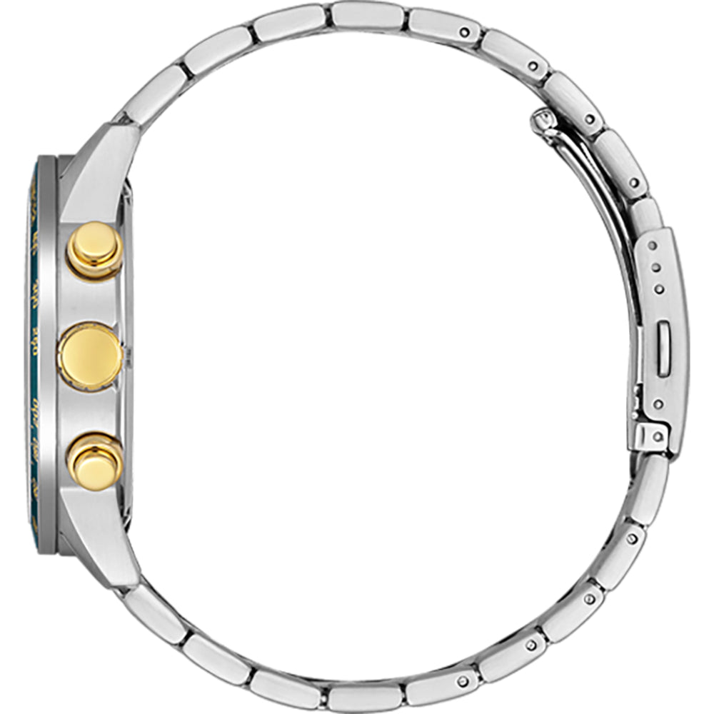 Citizen Men's Chronograph Sport Watch with Quartz Movement and Green Dial - CITC-0112