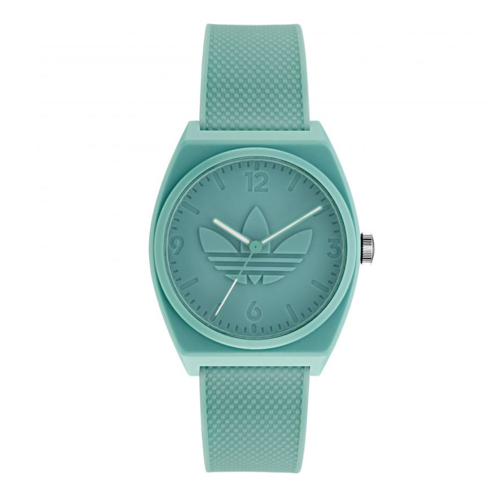 ساعة أديداس للرجال والنساء بحركة كوارتز ولون مينا أخضر - ADS-0019