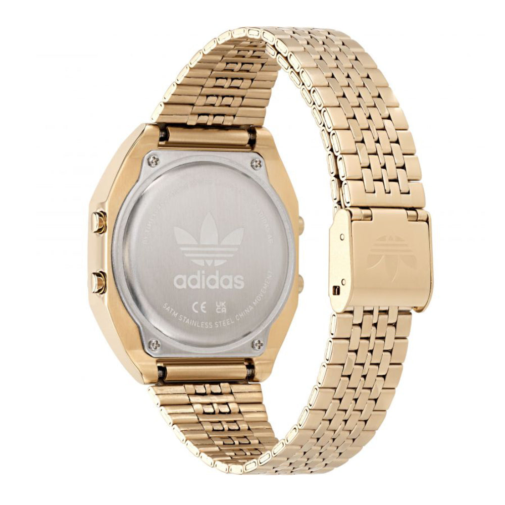 ساعة أديداس للرجال والنساء بحركة رقمية ولون مينا أخضر - ADS-0032