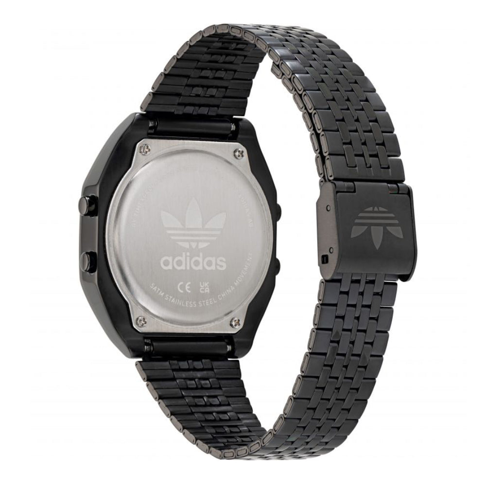 Adidas Men's and Women's Digital Black Dial Watch - ADS-0034