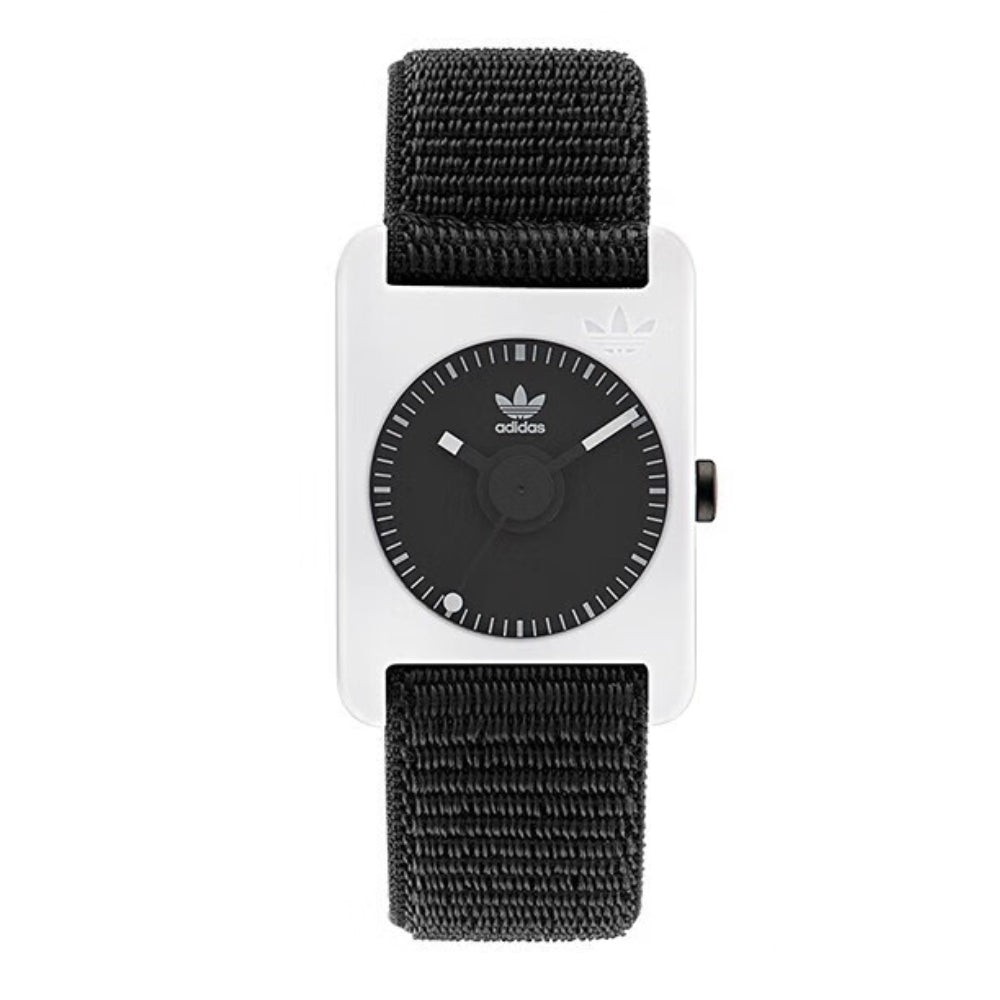 ساعة أديداس للرجال والنساء بحركة كوارتز ولون مينا أسود - ADS-0044