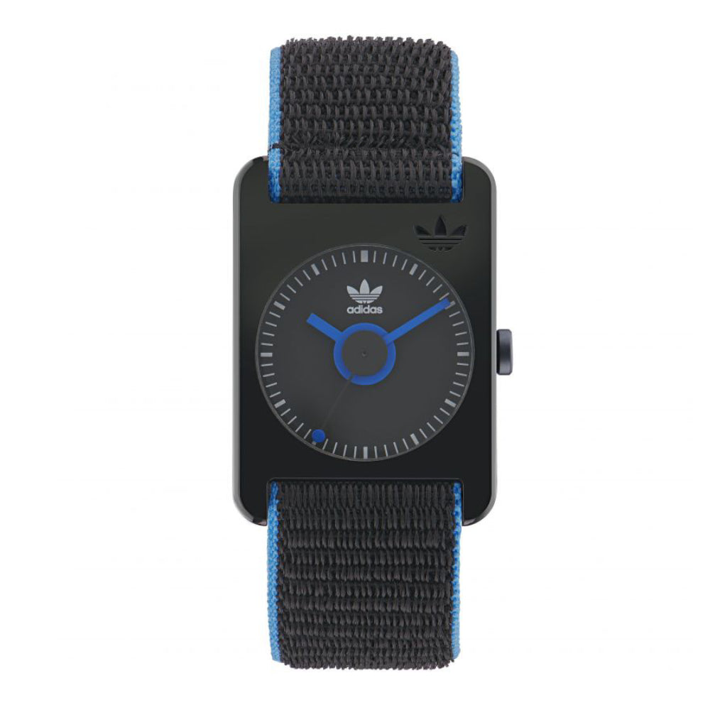 ساعة أديداس للرجال والنساء بحركة كوارتز ولون مينا أسود - ADS-0046