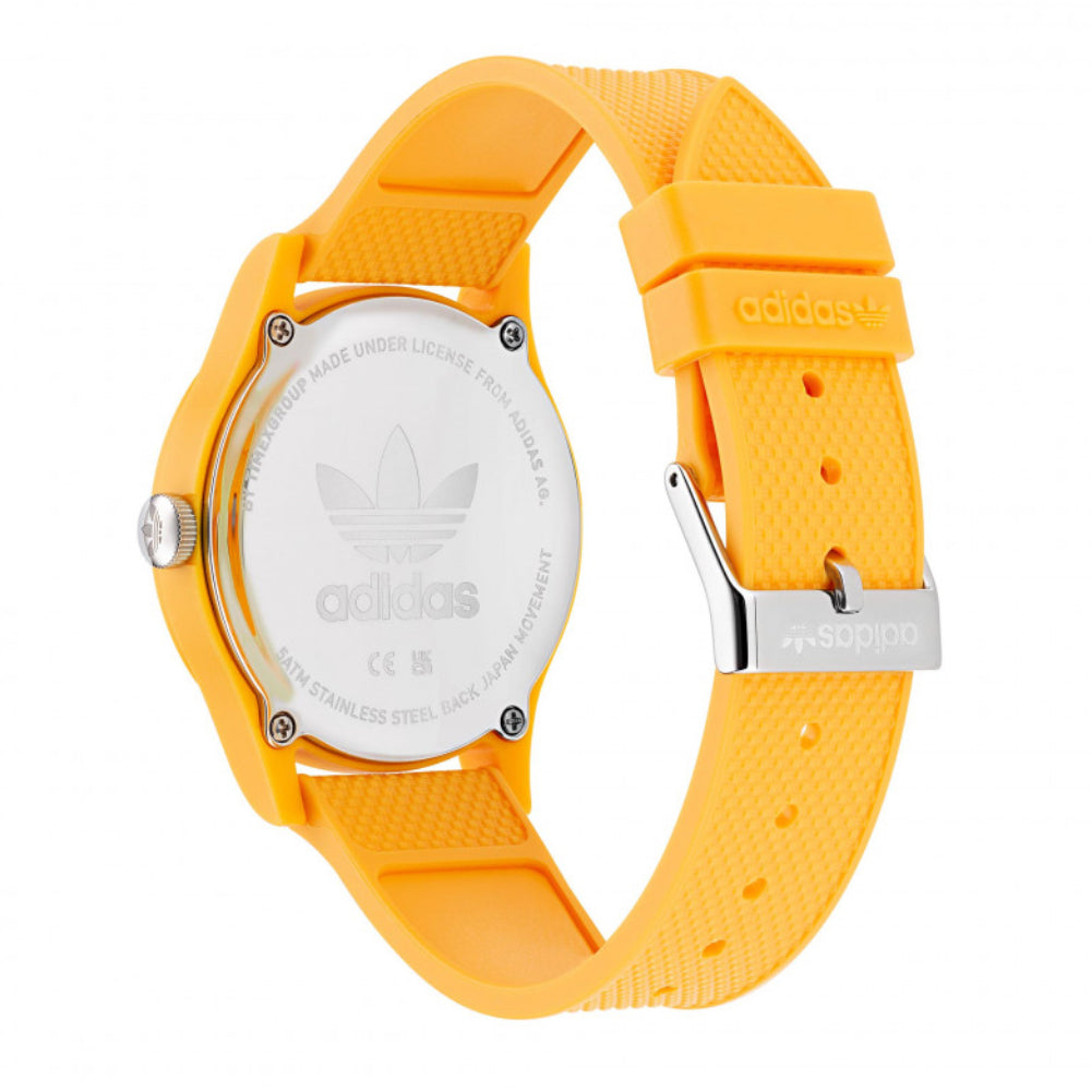 ساعة أديداس للرجال والنساء بحركة كوارتز ولون مينا أسود - ADS-0051