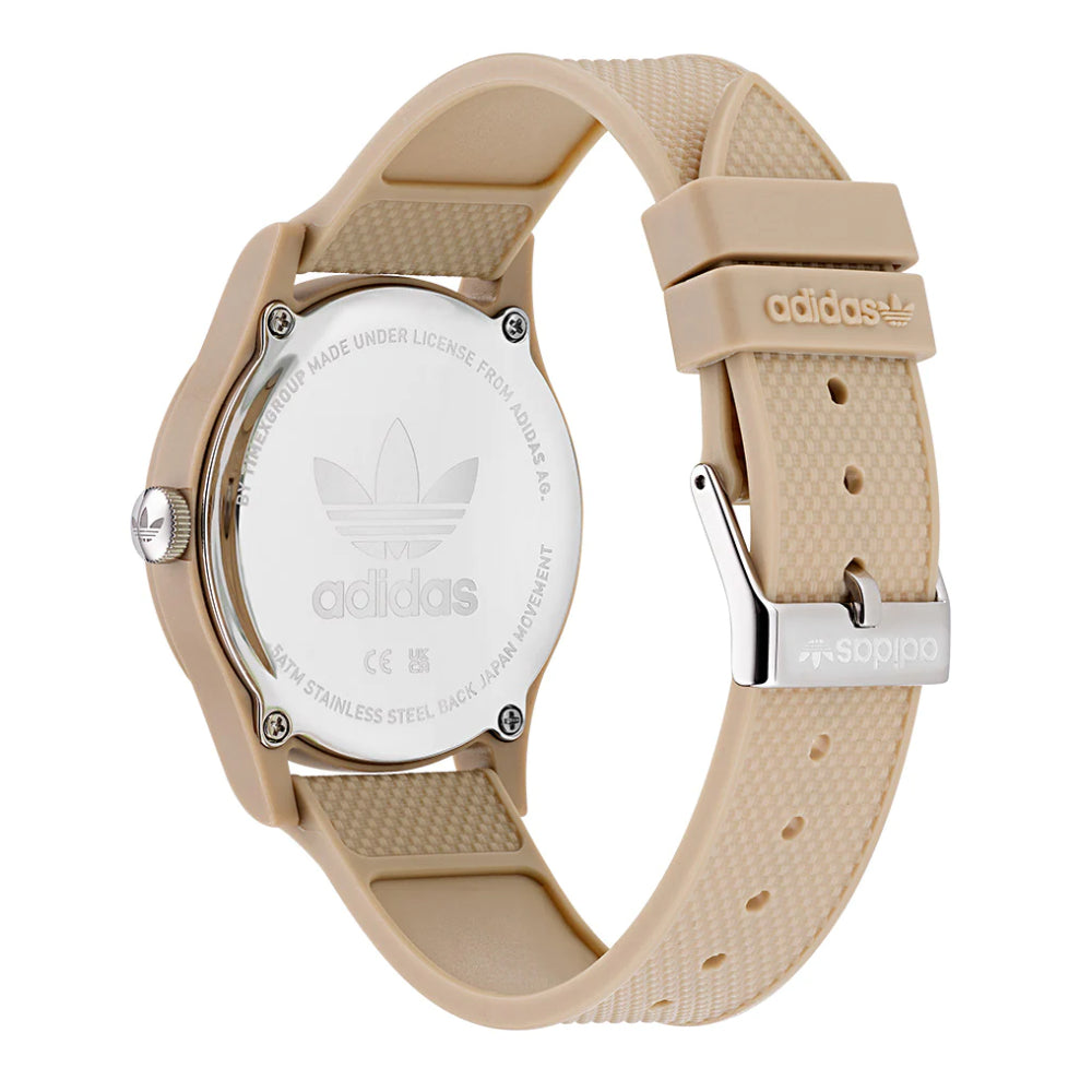 ساعة أديداس للرجال والنساء بحركة كوارتز ولون مينا أسود - ADS-0052