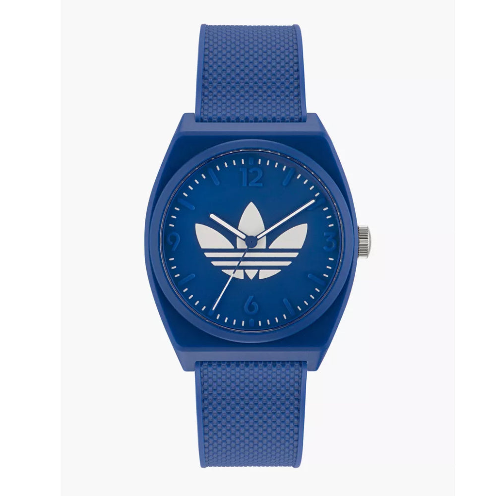 ساعة أديداس للرجال والنساء بحركة كوارتز ولون مينا أزرق - ADS-0065