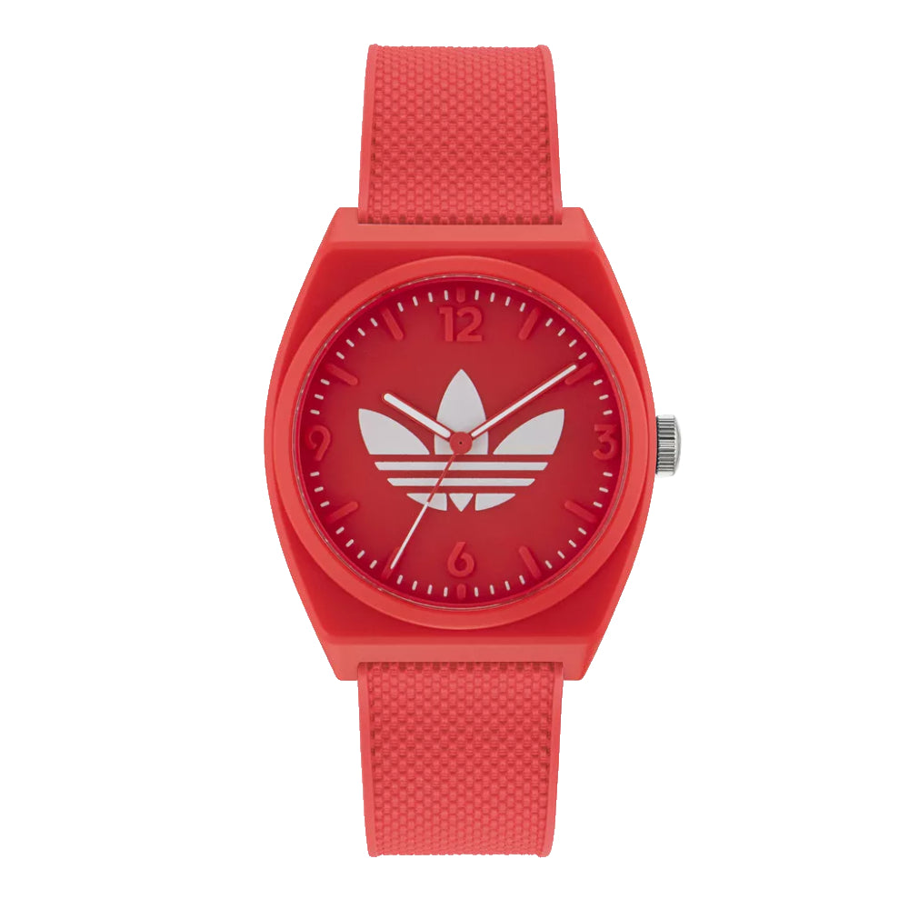 Men's and women's watch, quartz movement, red dial color ADS-0067